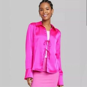 Wild Fable Hot Pink Top
